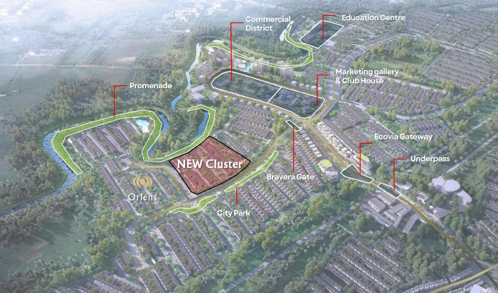 Cluster Bravera - Masterplan Kota Wisata Ecovia