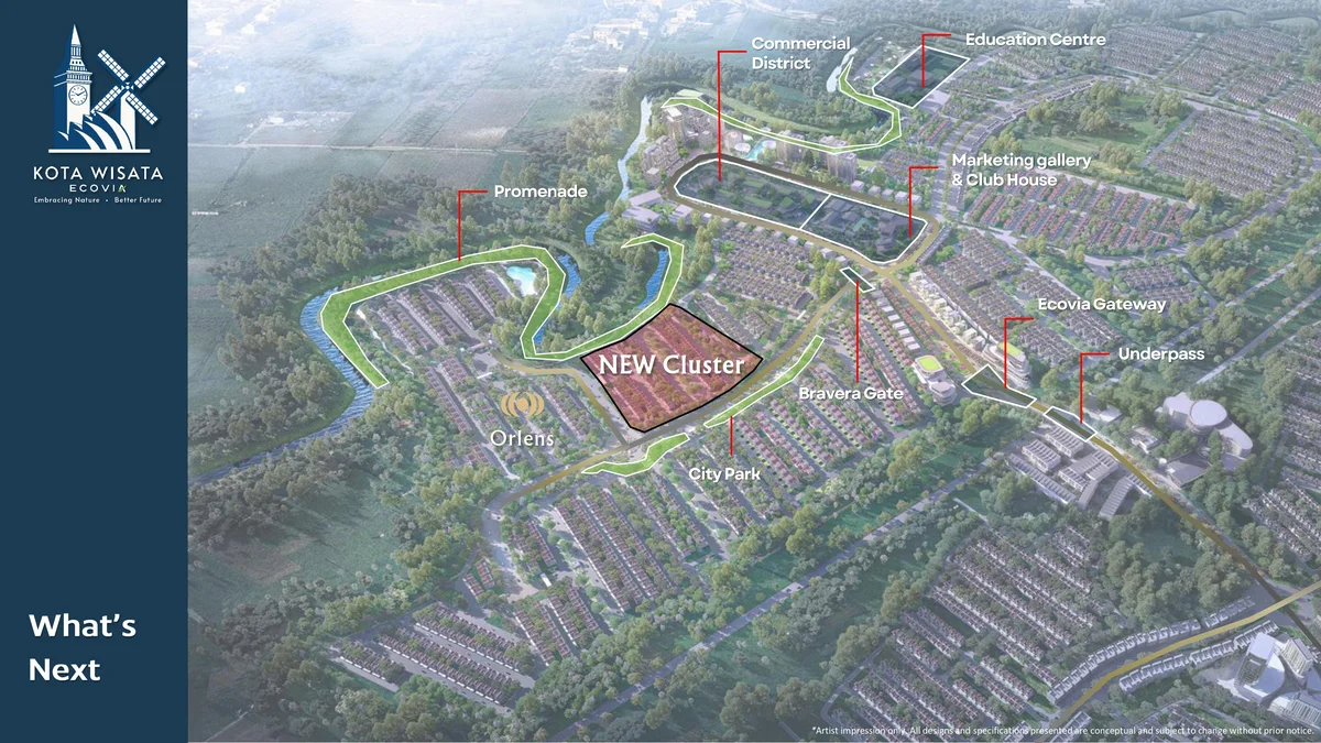 Bravera Cluster Masterplan - Kota Wisata Ecovia