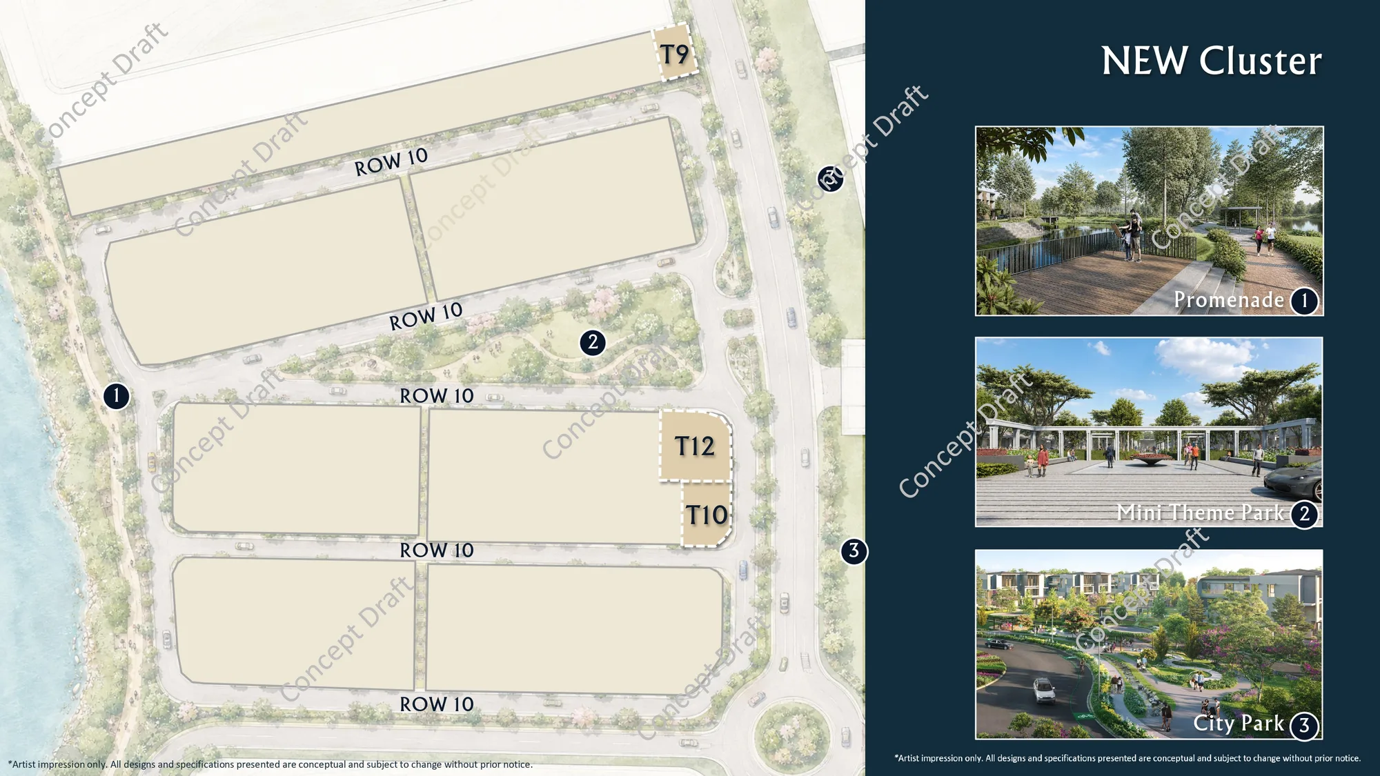 Bravera Cluster Site Plan - Kota Wisata Ecovia